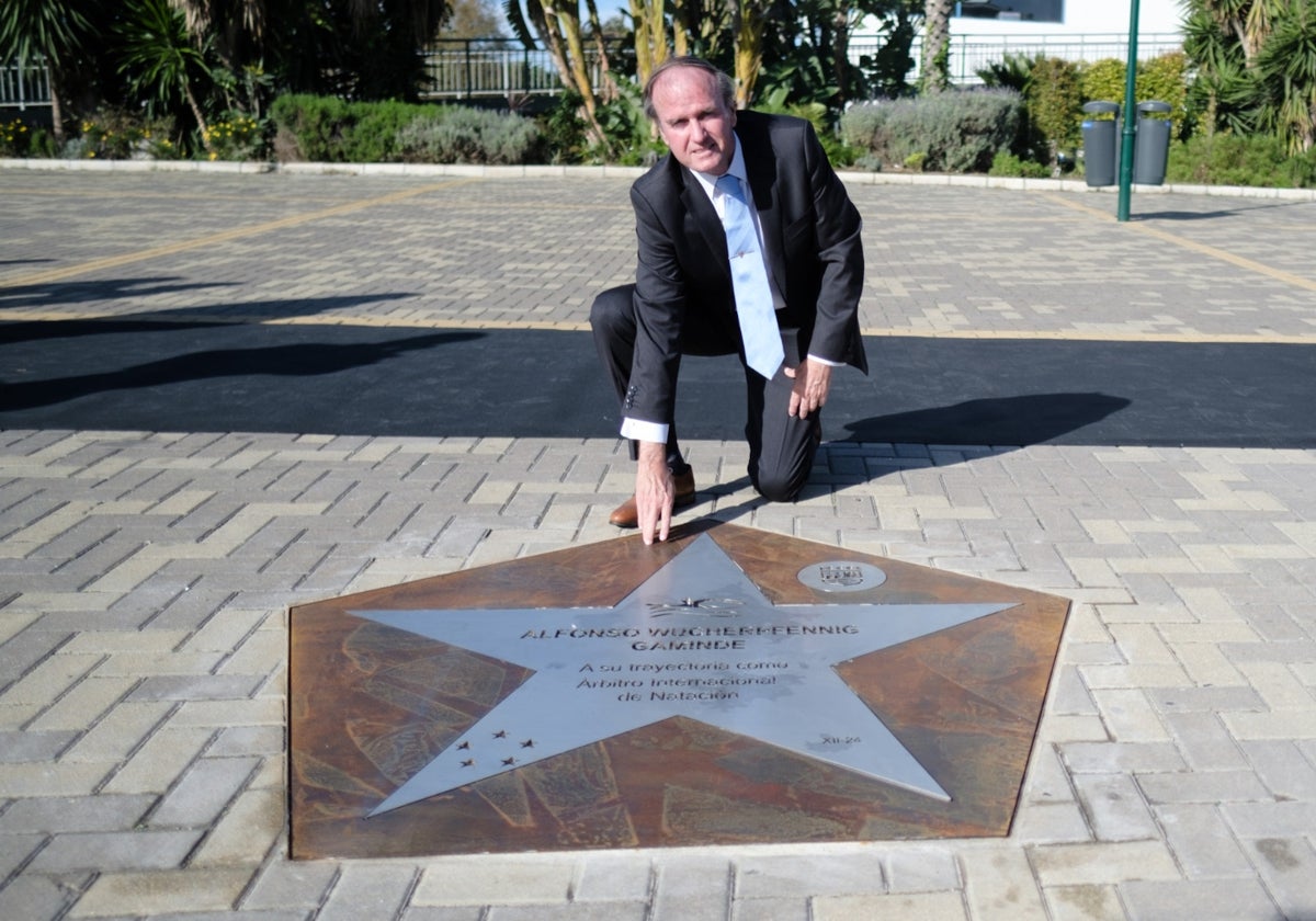 Alfonso Wcherpfennig Se Une Al Paseo De Las Estrellas Del Deporte